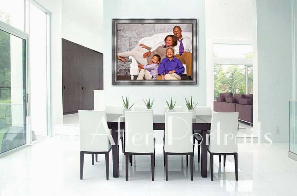 portrait for dining room